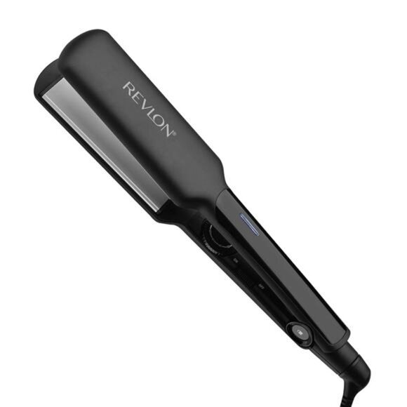 REVLON Ceramic Coated 2" Flat Iron - Fast Heating Hair Straightener for Quick - Picture 1 of 7